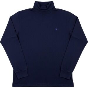 Vintage 90s Polo Ralph Lauren Turtleneck Mens Large Long Sleeve Pony Logo